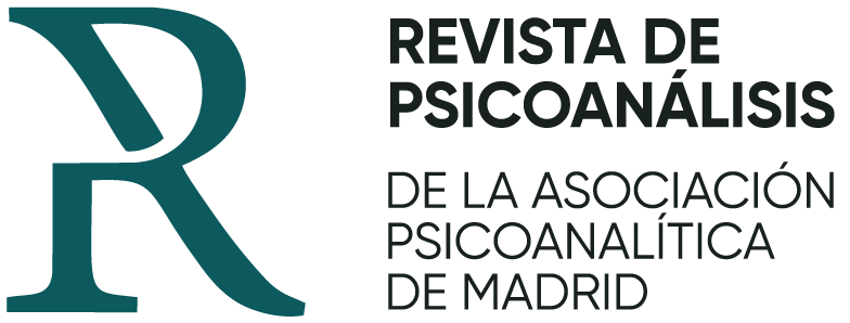 Logo Revista de Psicoanálisis color blanco